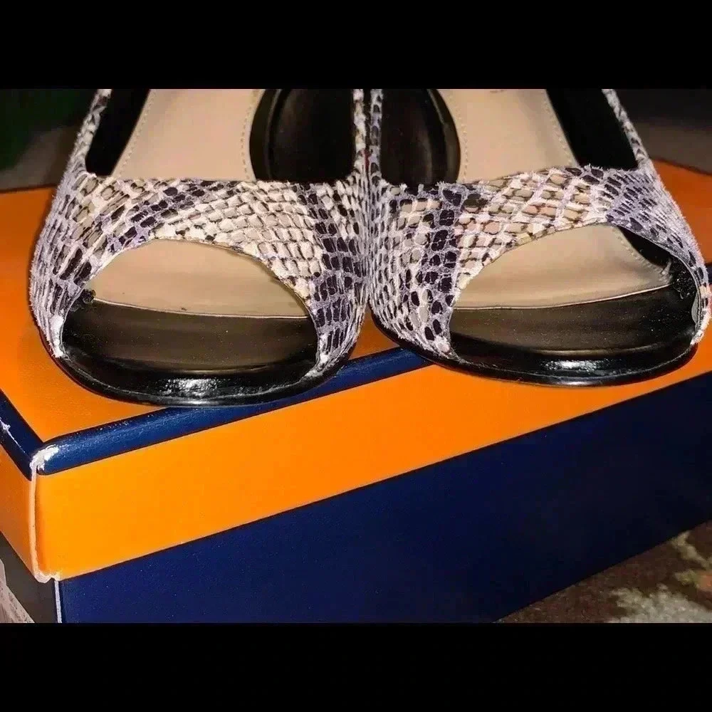 ARTURO CHIANG WEDGES DESERT SNAKE 7M